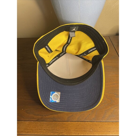 Yellow & Blue Jordan Hat Michigan Wolverines Size OSFM - Picture 6 of 7
